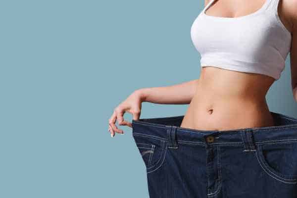 woman after fat reduction treatment Earl's Court